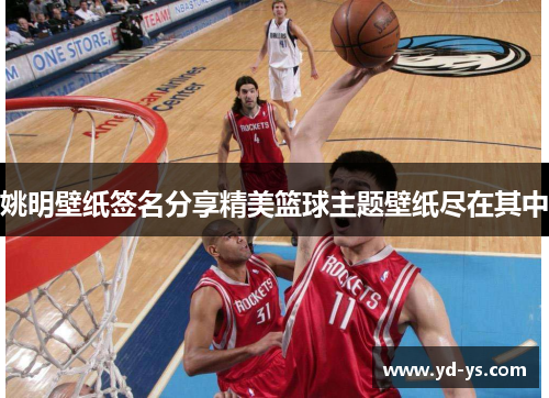姚明壁纸签名分享精美篮球主题壁纸尽在其中